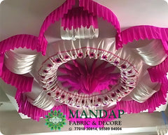 Ceiling Mandap Top Fabric 15ft * 15 Ft - Design No. (CMT - 001) - Customization Available