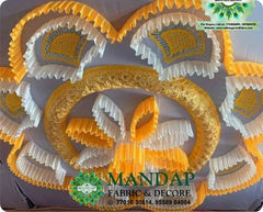 Ceiling Mandap Top Fabric 15ft * 15 Ft - Design No. (CMT - 020) - Customization Available