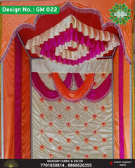 Ganpati Makhar Cloth - Design No. (GM - 022) - New Designs Customization Available