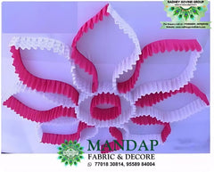 Ceiling Mandap Top Fabric 15ft * 15 Ft - Design No. (CMT - 034) - Customization Available