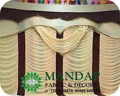 Mandap Sidewall Parda Fabric Design No.- (MSW -004) Made Of Bright Lycra - Customization Available