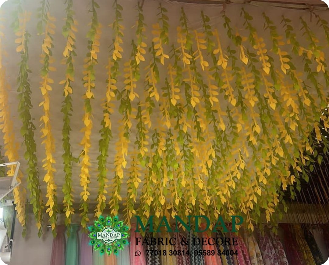 Ceiling Mandap Top Fabric 15ft * 15 Ft - Design No. (CMT - 057) - Customization Available