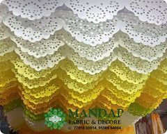 Ceiling Mandap Top Fabric 15ft * 15 Ft - Design No. (CMT - 059) - Customization Available