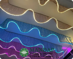 Ceiling Mandap Top Fabric 100 Feet Pack - Design No. (CMT - 69) - Customization Available