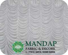 Mandap Sidewall Parda Fabric Design No.- (MSW -073) Made Of Bright Lycra - Customization Available