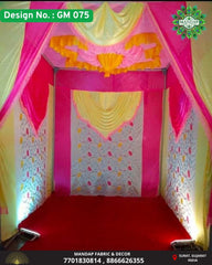 Ganpati Makhar Cloth - Design No. (GM - 075) - New Designs Customization Available