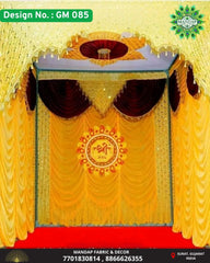 Ganpati Makhar Cloth - Design No. (GM - 085) - New Designs Customization Available