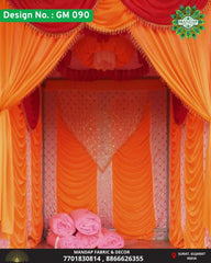 Ganpati Makhar Cloth - Design No. (GM - 090) - New Designs Customization Available