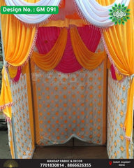 Ganpati Makhar Cloth - Design No. (GM - 091) - New Designs Customization Available