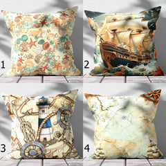 Cushion Cover Design (CUSC- 029) Premium Fabric 250 GSM Set Of 4 Pieces