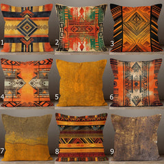 Cushion Cover Design (CUSC- 048) Premium Fabric 250 GSM Set Of 6 Pieces