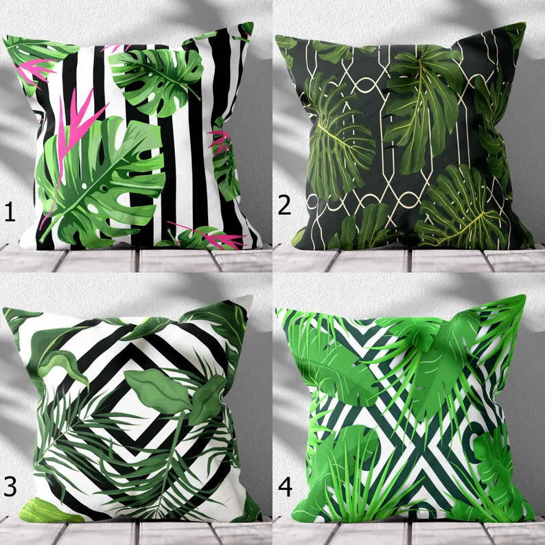 Cushion Cover Design (CUSC- 024) Premium Fabric 250 GSM Set Of 4 Pieces