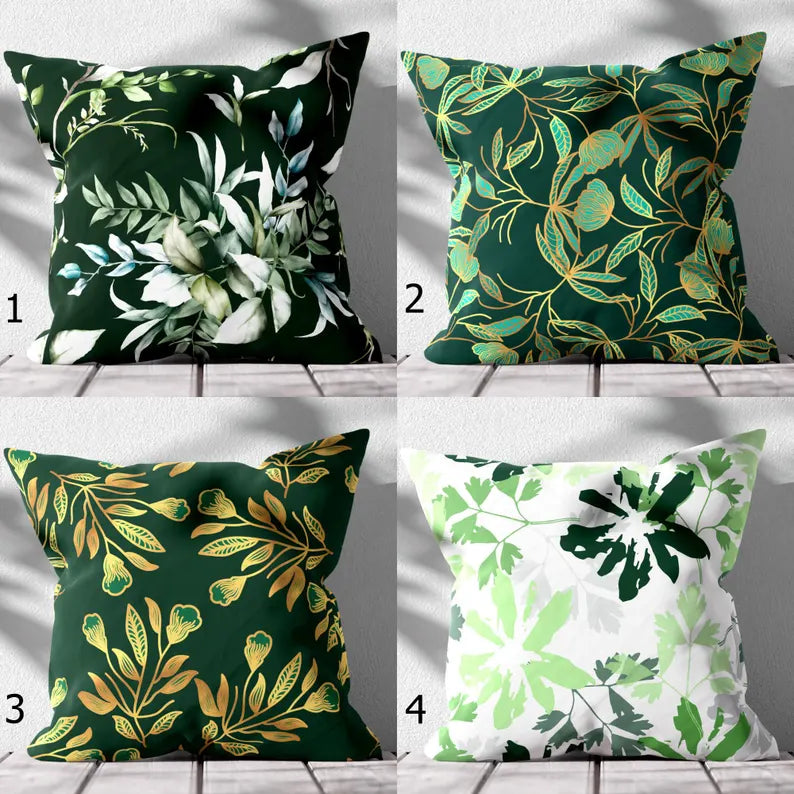 Cushion Cover Design (CUSC- 009) Premium Fabric 250 GSM Set Of 4 Pieces