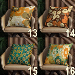 Cushion Cover Design (CUSC- 043) Premium Fabric 250 GSM Set Of 4 Pieces