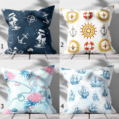 Cushion Cover Design (CUSC- 035) Premium Fabric 250 GSM Set Of 4 Pieces