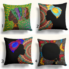 Cushion Cover Design (CUSC- 041) Premium Fabric 250 GSM Set Of 4 Pieces