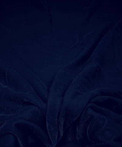 Plain Velvet Fabric Navy Blue Color (SV-11) 60 Inch Width