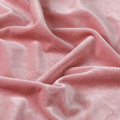 Plain Velvet Fabric Rose Pink Color (SV-22) 60 Inch Width