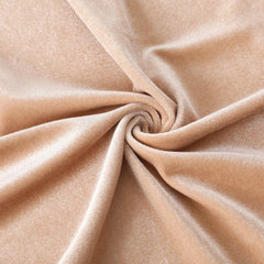 Plain Velvet Fabric Beige Color (SV-03) 60 Inch Width