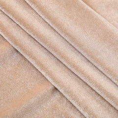 Plain Velvet Fabric Beige Color (SV-03) 60 Inch Width