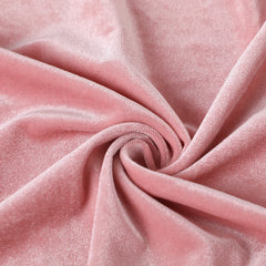 Plain Velvet Fabric Rose Pink Color (SV-22) 60 Inch Width