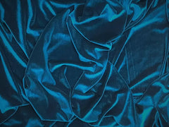 Plain Velvet Fabric Blue Moor Peach Color (SV-17) 60 Inch Width